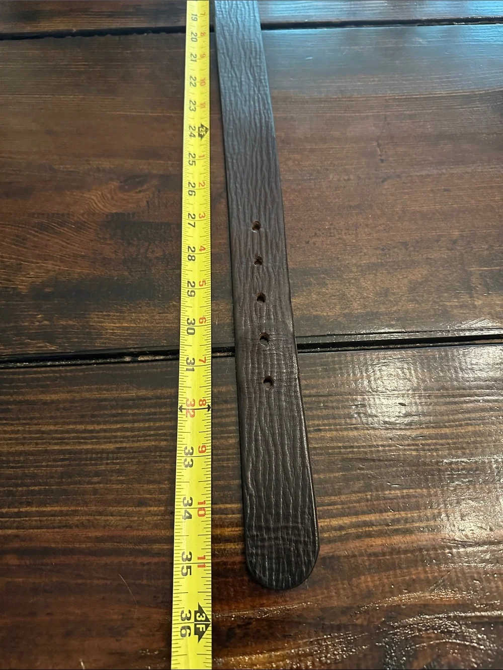J. Crew women’s Brown Leather solid Brass Round Buckle 28/29 belt